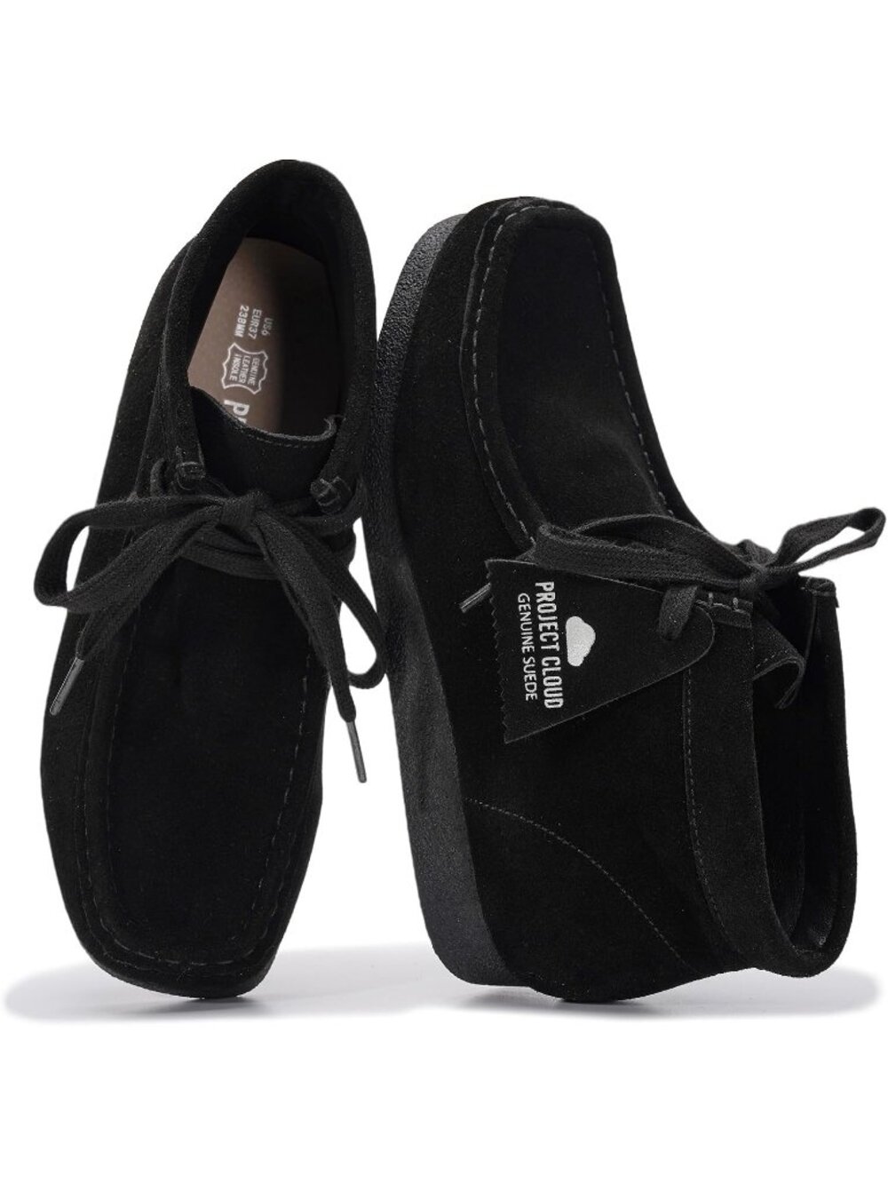 Women's Black Genuine Leather Comfortable Non-Slip Memory Foam Ankle & Booties